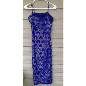 Vintage Patra Dress Slip Dress Gown Midi Sparkle Sequin Y2K Party
